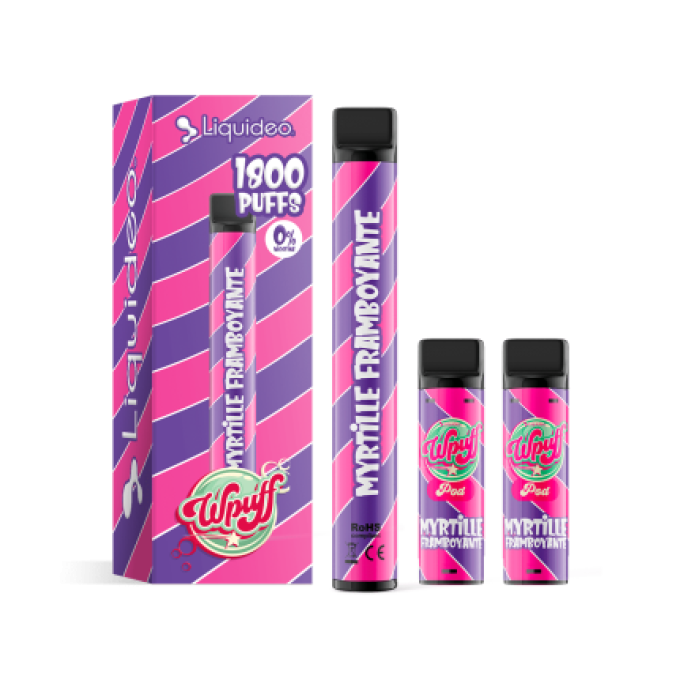 STARTER KIT EN 1.7% DE NICOTINE- WPuff Pods 2.0 (Batterie + 3 Pods)