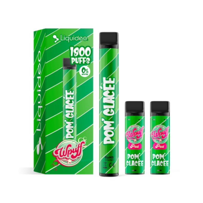 STARTER KIT EN 1.7% DE NICOTINE- WPuff Pods 2.0 (Batterie + 3 Pods)